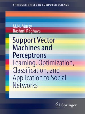 cover image of Support Vector Machines and Perceptrons